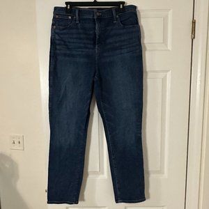 J Crew Factory High Rise Classic Vintage Jeans size 32/14